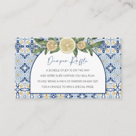 オムツくじ ベビーシャワー イタリアンテーマ エンクロージャーカード