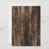 オムツとギフトカード赤ちゃんシャワー 招待状 (裏面)