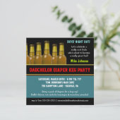 オムツケッグダッチェラービールパーティの招待状 招待状 (スタンド正面)