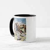 オムドゥルマンの第21槍騎兵の充満 マグカップ (正面左)