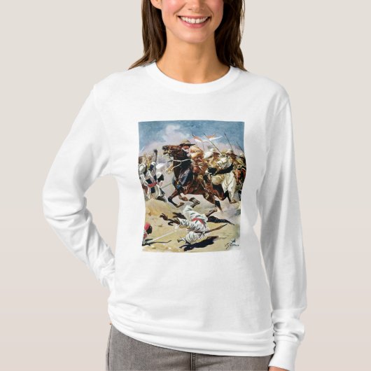 オムドゥルマンの第21槍騎兵の充満 Tシャツ (正面)