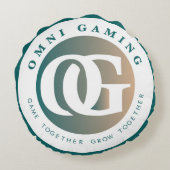 オムニゲームラウンドピロー ラウンドクッション (裏面)