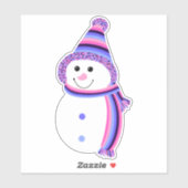 オムニシュアルプライド雪だるまスノーパーフラグ シール (シート)