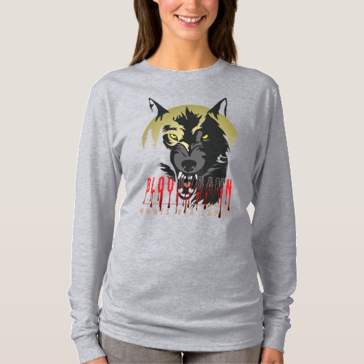 オムニスビールルパス |女性長袖 Tシャツ (正面)