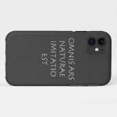 オムニス・アルス自然模倣試験 Case-Mate iPhoneケース (裏面(横))