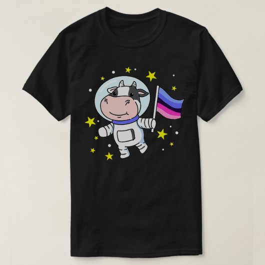 オムニセアルプライドカウイン宇宙オムニセアル Tシャツ (デザイン正面)