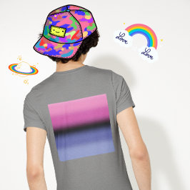 オムニセクシャル グラデーションプライドフラッグ Tシャツ