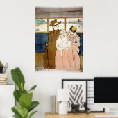 オムニバスで – Mary Cassatt - 1891 ポスター (ホームオフィス)