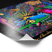 オムニバーズポストモダンカラフルサンタフェ部外者 フォトプリント            (角)