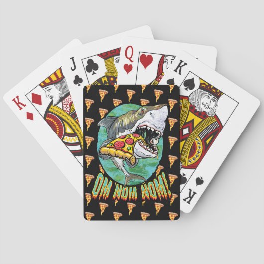 オムノムノムピザシャーク トランプ (裏面)