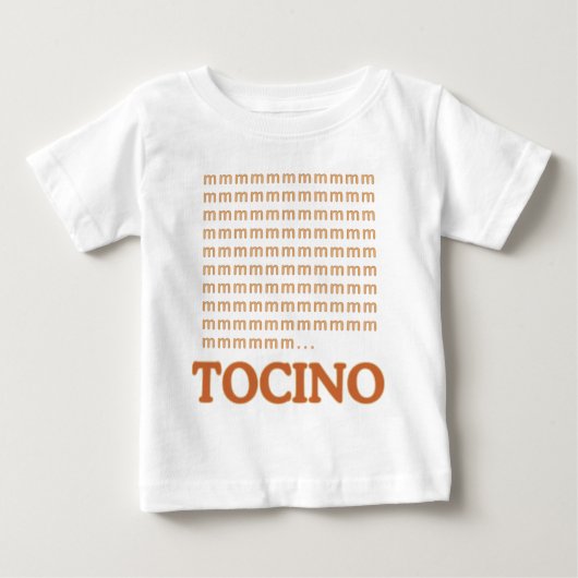 オムノムノム…トチーノ ベビーTシャツ (正面)