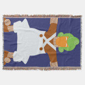 オムパルーンパアームズアウト スローブランケット (正面)