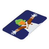 オムパルーンパアームズアウト マグネット (左側)