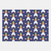 オムパルーンパアームズアウト ラッピングペーパーシート (正面2)