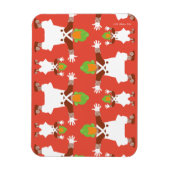 オムパルーンパ踊りパターン マグネット (縦)