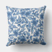 オムパロデスブルー&スカイダイバーブルー結婚ズキープサケT クッション (裏面)