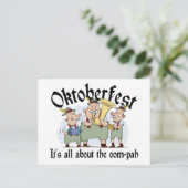 『オムパ・オクトーバーフェストの贈り物』 ポストカード (スタンド正面)