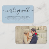 オムファロデス ブルー ウィッシング ウェル エンクロージャー カード (正面/裏面)