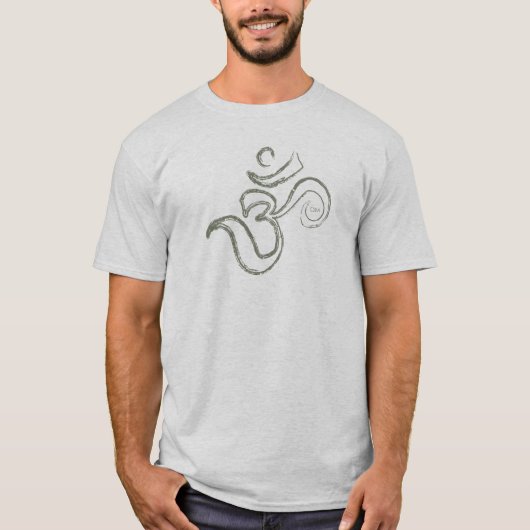 オムブラシ付きTシャツ Tシャツ (正面)