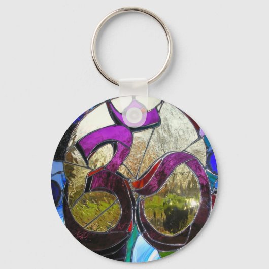 オムホイールキーチェーン キーホルダー (正面)