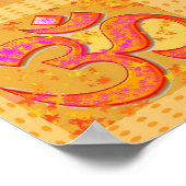 オムマントラ記号： OMMANTRA ポスター (角)