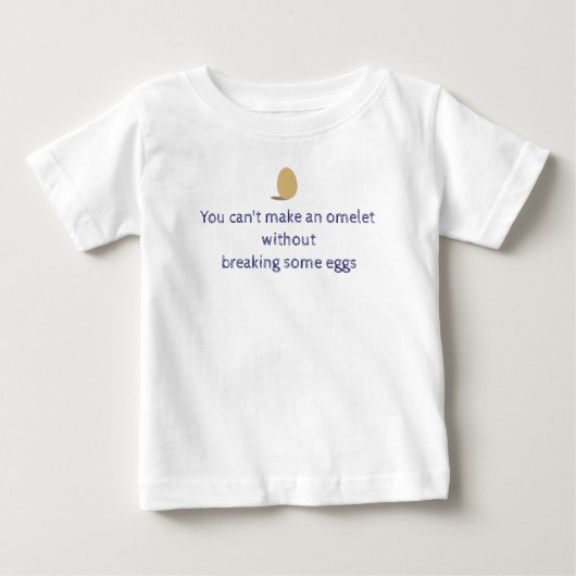 オムレツ ベビーTシャツ (正面)