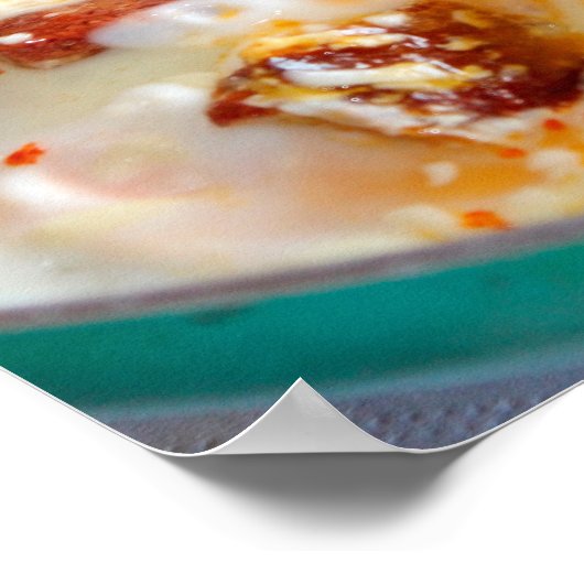 オムレツ ポスター (角)