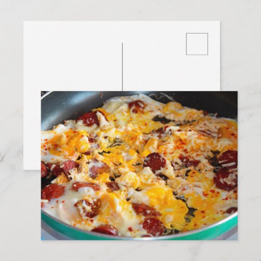 オムレツ ポストカード (正面/裏面)