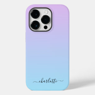 オムレピンクとターコイズグラデーション Case-Mate iPhone 14 PROケース