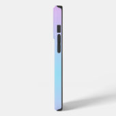 オムレピンクとターコイズグラデーション Case-Mate iPhoneケース (裏面 / 左)