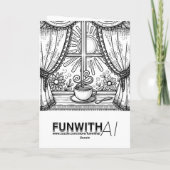 オム、ヨガをする女性 | 世熱狂する界 カード (裏面)