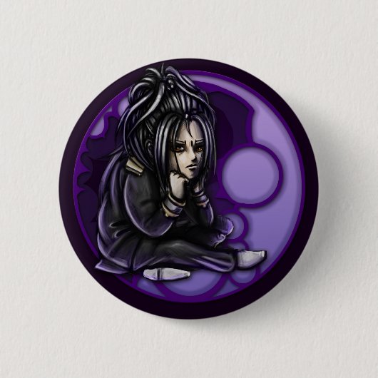 オメガのバッジ 缶バッジ (正面)