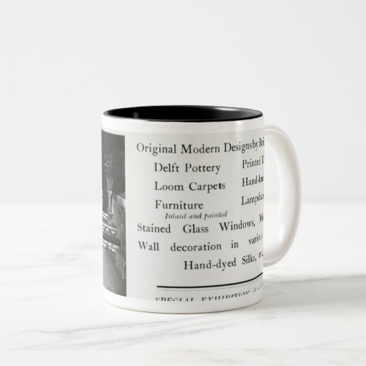 オメガの研修会株式会社のためのAdverisement ツートーンマグカップ (正面右)