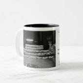 オメガの研修会株式会社のためのAdverisement ツートーンマグカップ (正面左)