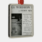 オメガの研修会株式会社のためのAdverisement メタルオーナメント (右)