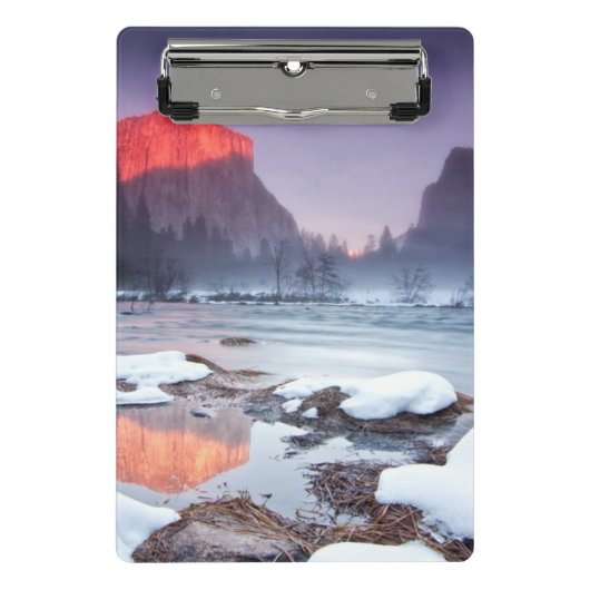 オメガの赤 ミニクリップボード (正面)