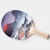 オメガの赤 卓球ラケット (横)