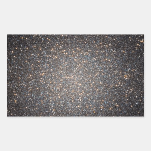 オメガケンタウリのブラックホールNGC 5139ハッブル 長方形シール (正面)