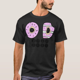オメガドーナツのYouTubeロゴの誕生日パイロットシャツ Tシャツ