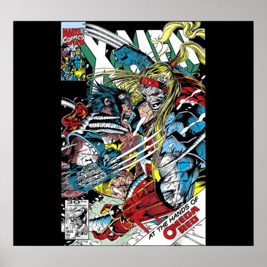 オメガレッド漫画ブックカバー ポスター (正面)