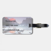 オメガレッド ラゲッジタグ (裏面横)