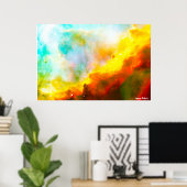 オメガ星雲 ポスター (ホームオフィス)