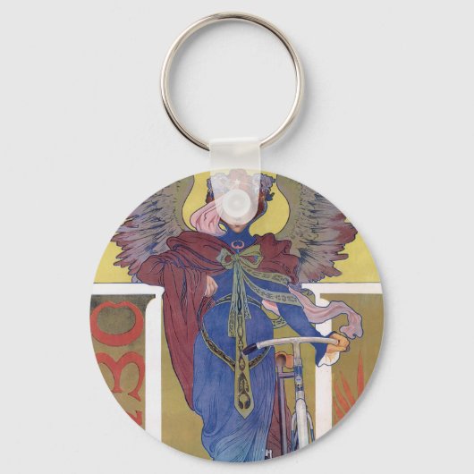 オメガ自転車 キーホルダー (正面)