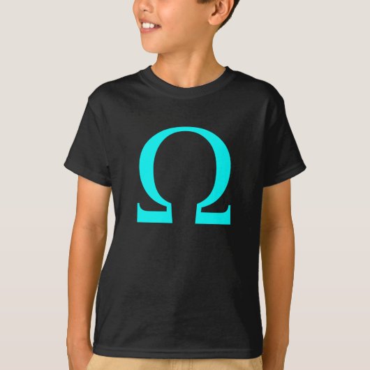 オメガ記号 Tシャツ (正面)