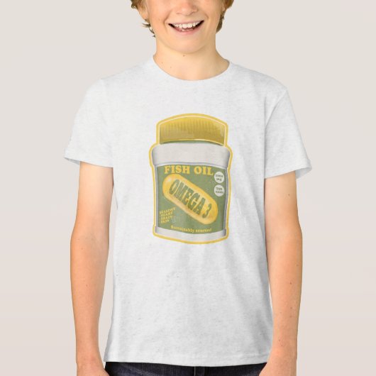 オメガ3魚油 トライブレンドＴシャツ (正面)