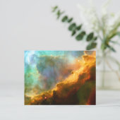 オメガ/スワン星雲ハッブル望遠鏡 ポストカード (スタンド正面)