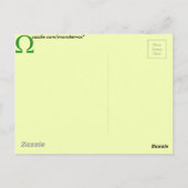 オメガ ポストカード (裏面)