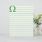 オメガ レターヘッド (スタンド正面)