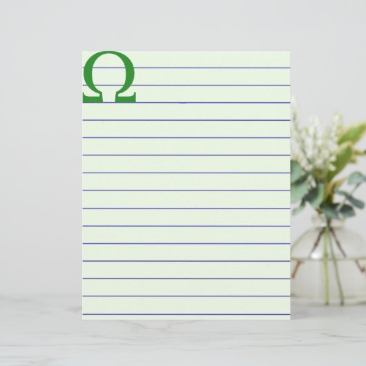 オメガ レターヘッド (スタンド正面)