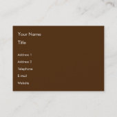 オメガ/白鳥の星雲(ハッブルの望遠鏡) 名刺 (裏面)